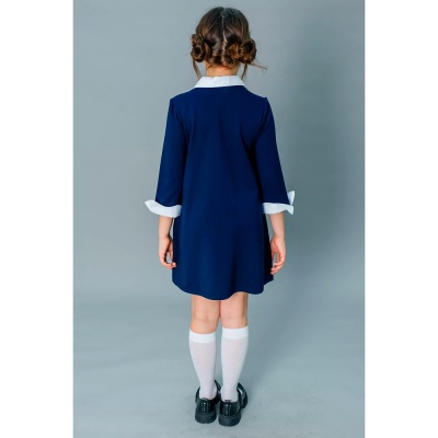 Платье школьное Deloras Q64147 синее 3