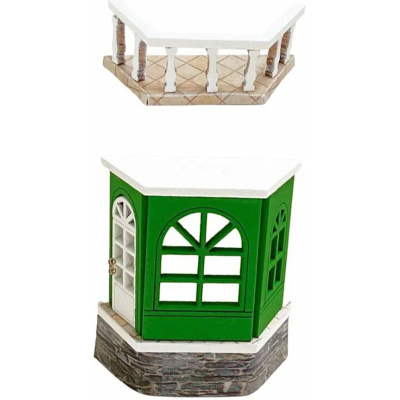 Игровой набор Румбокс Дворик в Вероне Hobby Day PC2216 3