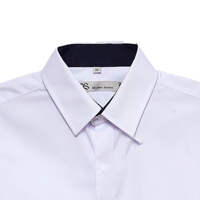 Рубашка школьная для мальчика Deloras C71494-25 белая 2