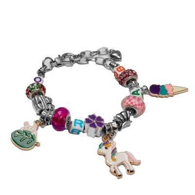 Набор для создания браслетов Подарок для девочек 160 элементов Junfa 9756543 1