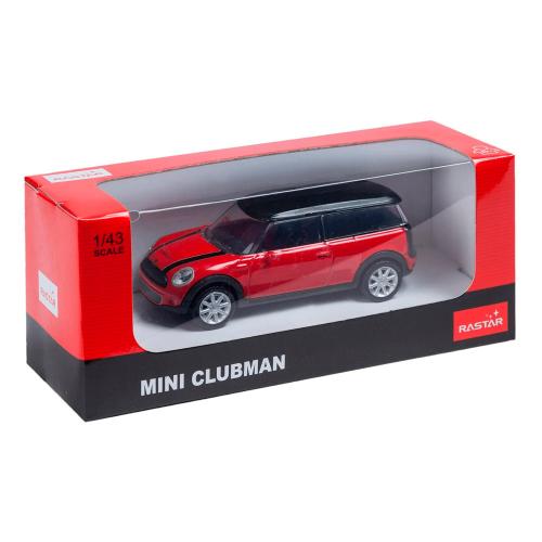 Машина металлическая Mini Clubman масштаб 1:43 Rastar 37300R фото 3