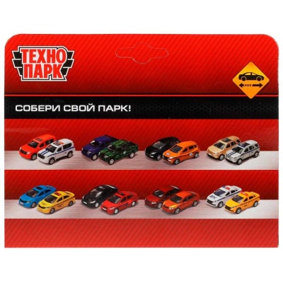 Металлическая машинка Спорткар Технопарк 1912C169-R 04