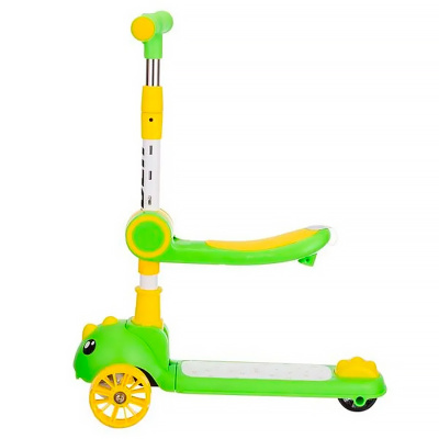 Самокат трансформер трехколесный световые эффекты Slider IT44G 2