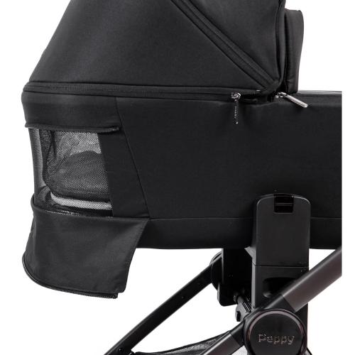 Коляска 2 в 1 Peppy Monaco Thermo Black чёрный фото 10