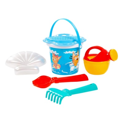 Набор для песка Три кота и море приключений №2 Полесье 91918 01