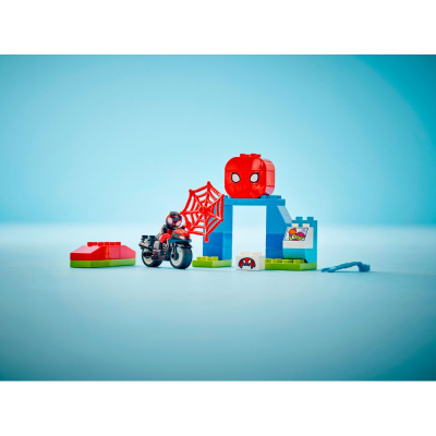 Конструктор Lego Duplo 10424 Приключение Спина на мотоцикле 03