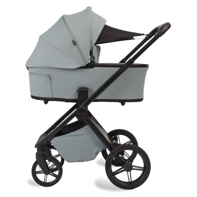 Коляска 2 в 1 Peppy Monaco Plus Mint рама чёрная 05