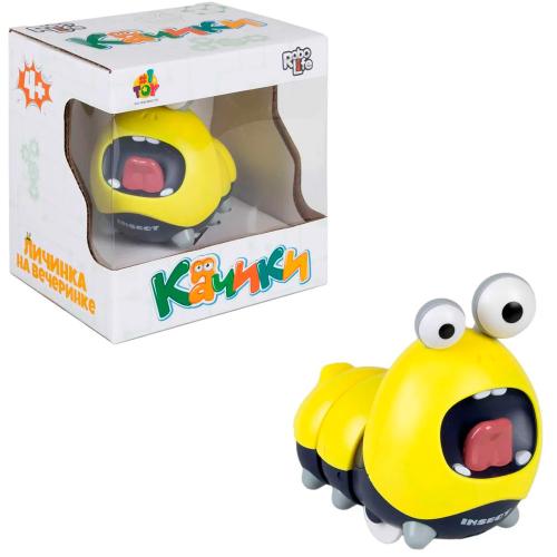 Интерактивная игрушка Личинка на вечеринке Robolife Качики 1TOY Т24774 фото 3