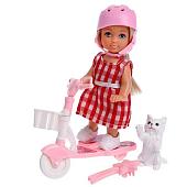 Игровой набор Кукла Сабина на самокате Dream Makers 4604 в #REGION_NAME_DECLINE_PP#