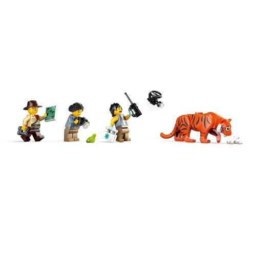Конструктор Lego City 60426 Исследователь джунглей: грузовик для бездорожья фото 4