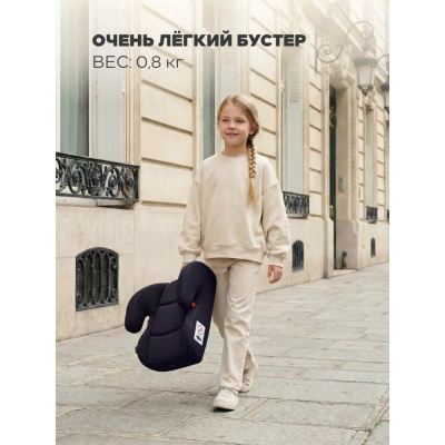 Автокресло-бустер Rant Micro ZY23 Black