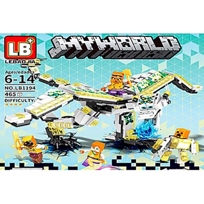 Конструктор My World Майнкрафт Дракон 465 деталей LB1194 1
