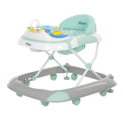 Ходунки Маленький водитель Pituso W1118PB8-Mint/Grey Серый/Ментол 05