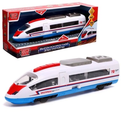 Игрушка Модель Электропоезд Технопарк ELTRAIN-30PL-BUWH 1
