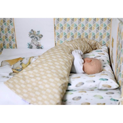 Комплект для прямоугольной кроватки 6пр Играем весело Lappetti 6091