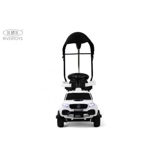 Детский электромобиль RiverToys G008GG-A белый фото 4