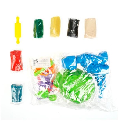 Набор с тестом для лепки и формочками динозавр 33 см MultiArt PDSET-MADINEGG 3