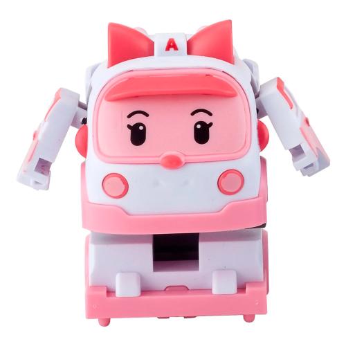 Набор машинок трансформеров Robocar Poli 6 штук Silverlit ZR-915 фото 4
