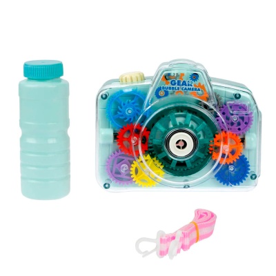 Игрушка Мы-шарики Фотоаппарат для пускания мыльных пузырей со светом 1toy Т23135 2