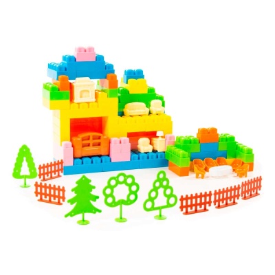 Конструктор Малютка 107 элементов Полесье 49384 2