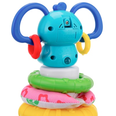 Пирамидка Слоник со звуком Elefantino IT109540 2