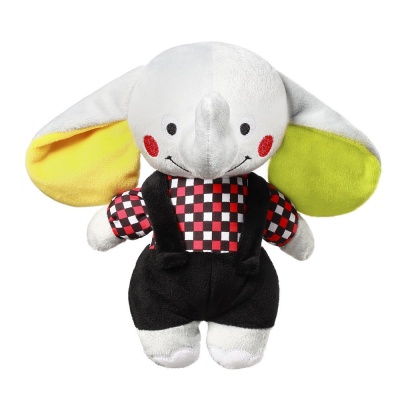 Мягкая игрушка-обнимашка с погремушкой Слон Andy BabyOno 637