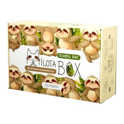 Подарочный набор MilotaBox Sloth Box iLikeGift MB102 2