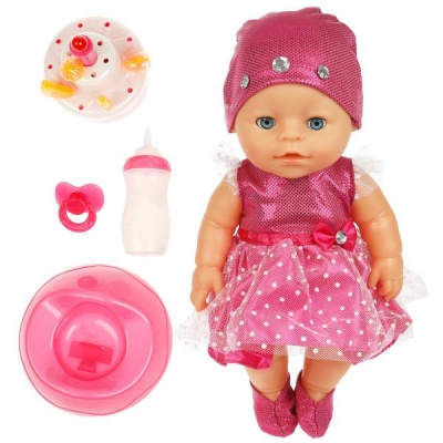 Пупс интерактивный Сашенька 30 см Карапуз Y30BB-DP-CAKE-23-RU