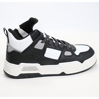 Ботинки для девочки и мальчика Keddo 258069/01-01 черный/белый 4