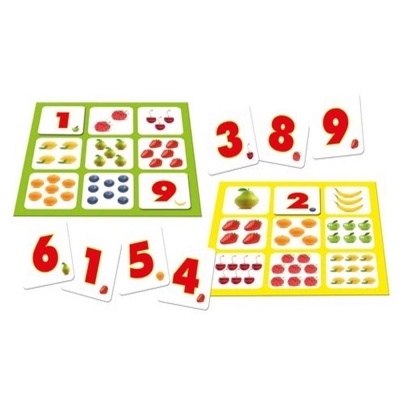 Лото Цифры и фрукты 2 Tactic 52677