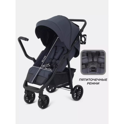 Коляска прогулочная Rant Basic Vega RA105 Graphite