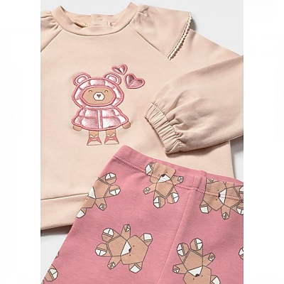 Комплект Блузка и леггинсы для девочки Mayoral 2741/95 2