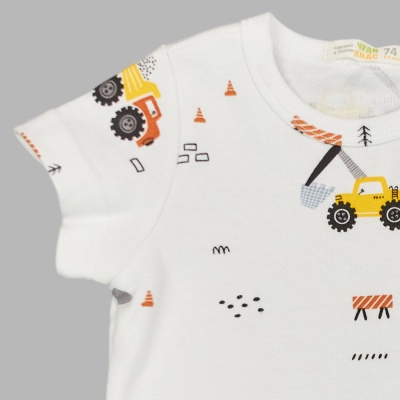 Футболка Техника Чуди Кидс 318125-4 белый 02