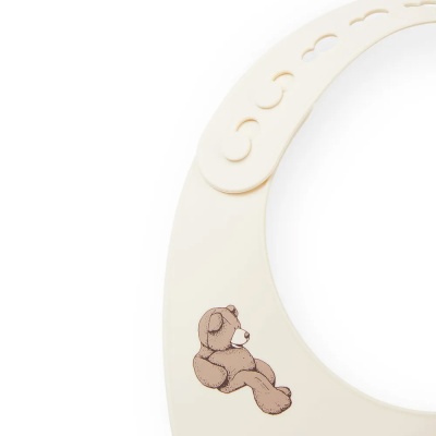 Фартук нагрудный силиконовый Мишки Happy Baby 16017-2