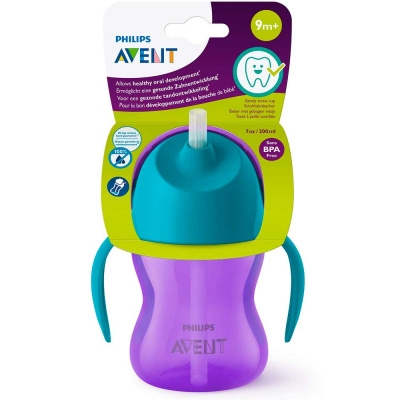 Чашка-поильник с трубочкой 200 мл Philips Avent SCF796
