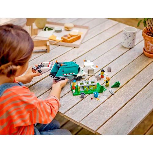 Конструктор Lego City 60386 Грузовик для переработки отходов фото 8