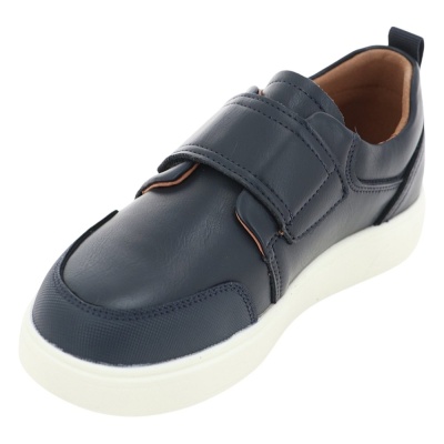 Полуботинки школьные Baden KAH009-071 тёмно-синий 03