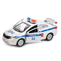 Металлическая инерционная машинка Kia Rio Полиция Технопарк Rio-Police