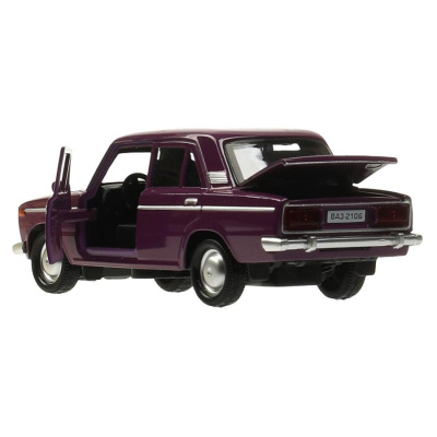 Машинка металлическая ВАЗ-2106 Жигули Технопарк 2106-12-PRP 04