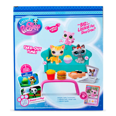 Игровой набор Littlest Pet Shop Обед с друзьями Hasbro LPS 00636 4