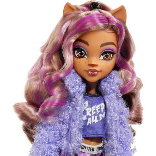 Кукла Monster High Клодин Вульф Пижамная вечеринка Mattel HKY67 фото 2