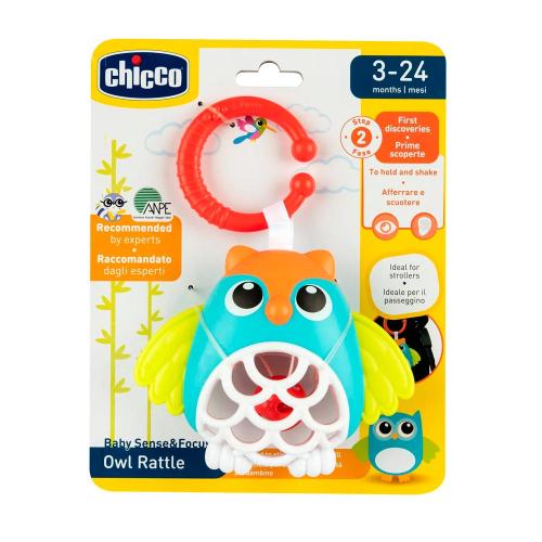 Игрушка погремушка Совёнок Chicco 00011590000000 фото 2