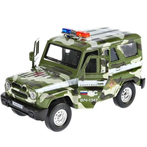 Инерционная машинка UAZ Hunter Военный Технопарк HUNTER-MIL-SL фото 2
