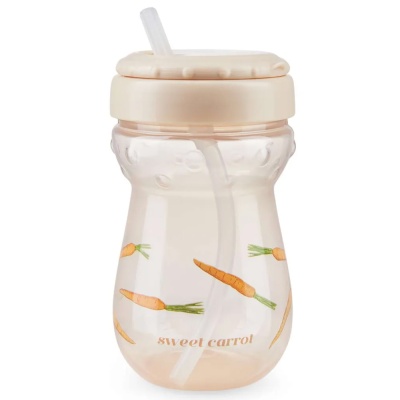 Поильник с трубочкой 360мл Happy Baby 14011_carrot 2 Поильник с трубочкой 360мл Happy Baby 14011_carrot 2