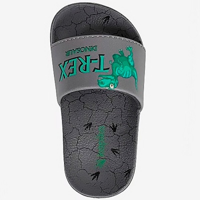 Сланцы для мальчика Kapika 82194-3 серые 3