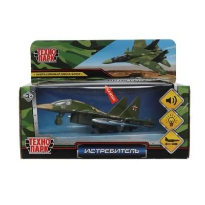Металлическая модель Истребитель Технопарк 1201C110-R 2