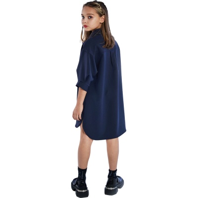 Платье школьное Deloras 63959Q синий 03