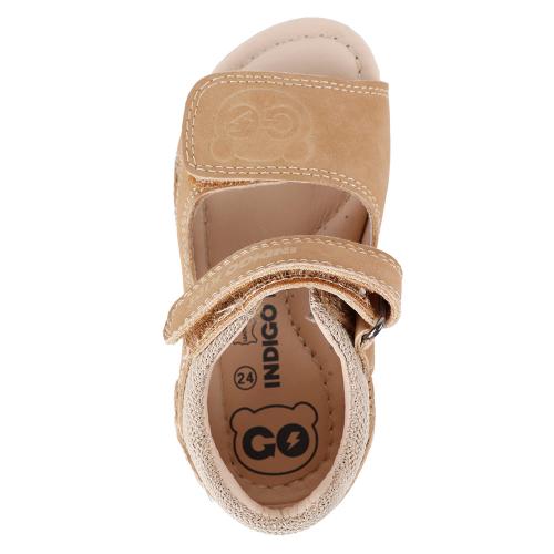 Сандалии для мальчика Indigo Kids 15-025С песочные фото 3