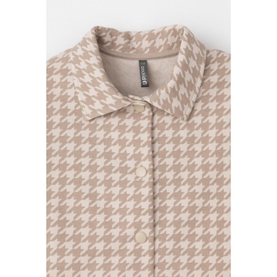 Рубашка Гусиная лапка Crockid КР 302559 бежевый 02