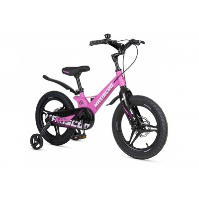 Велосипед детский Maxiscoo Space Deluxe 16 MSC-S1642D розовый матовый 02